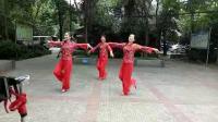 荆州十方庵广场舞学跳形体舞：红枣树（三人版）摄像：全姐1558336543849