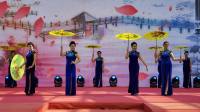 贵阳健身缘队参加重庆银行杯广场舞总决赛上展演的旗袍秀《梦里水乡》并荣获大赛二等奖