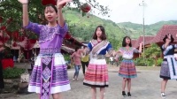 越南美女喜欢跳广场舞, 一首“走天涯”的旋律, 让这群越南苗族姑娘动起来!_高清