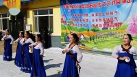 延边朝鲜族舞蹈《碟子舞》！党中央号召农村扶贫文艺汇演。