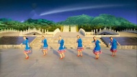 《蓝色天梦》编舞応子，习舞山西长治蔷薇广场舞队，制作红子玉