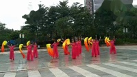 醉恋海鸥广场舞《红红的中国》-原创-14人队形版