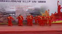 广西壮族自治区成立60周年优秀广场舞展演014号安冲队（丰收中国）