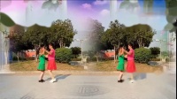 快乐姐妹广场舞《芒果香》入门双人对跳，既简单又易学