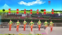 杨丽萍编舞红乔开心广场舞《我爱的姑娘在草原》