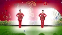杭州花儿广场舞《欢乐中国年》演示牡丹