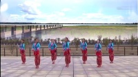 抚州海萍广场舞《梦中的兰花花》（团队版）表演