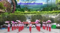 茉莉天津红梅广场舞《踏歌起舞的中国》团队版