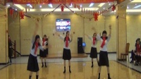 红色组合《我要去延安》表演：息烽水栖园健身舞蹈队