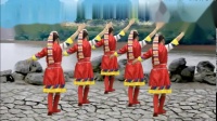 藏族广场舞《洗衣歌》老歌新跳，舞步简单易学，这音乐太好听了