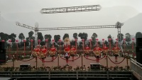 衡阳市石鼓区排舞广场舞协会成立授牌仪式节目展 蒸湘区排舞广场舞协会表演—舞蹈《崀山情歌》（10）