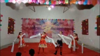 江西婺源阿良广场舞藏族舞【幸福的歌】变队形