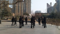 赵都新城舞蹈队，晨练银色二套，郭萍，百合，等……《蒙面女神》