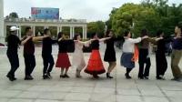 广场集体舞,慢三,来自上海灵石公园,罗马城广场