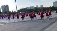 广场舞《美在我家巾帼红》烟台市小林舞蹈团 2019.5.25.