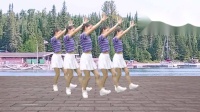 气质美女跳广场舞《凤凰展翅》简单步子舞，适合零基础学