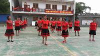 手机拍摄视频:梧州市苍梧县石桥镇培中村广场舞团队。