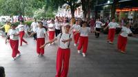 綦江，九龙广场有氧健身团队祝，教师节快乐《万爰千恩》编舞凤凰六哥，展演叶姐团队。