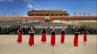 西安姊妹花广场舞：我和我的祖国