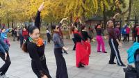 石家庄裕西公园乐乐舞队蒙古舞《蓝色的蒙古高原》赵老师领舞