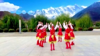 依萍广场舞《唐古拉风暴》藏族圈圈舞
