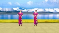 《 背水姑娘》藏族舞 编舞 笑言 湖南乐哈哈广场舞（134）摄影演示制作 乐哈哈