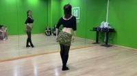 冬儿广场舞 东方舞教练班一阶 爵士融合风舞蹈视频《Dance monkey》
