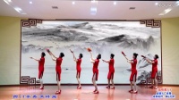 虞美人广场舞《旗袍美人》视频制作：映山红叶