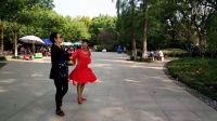 牛仔拉手（安庆菱湖公园） 拉丁舞  交谊舞 双人舞 拉手舞 广场舞 中老年舞蹈